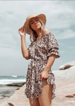 Load image into Gallery viewer, Summer Leopard Vacation Dress
