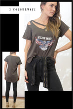 Load image into Gallery viewer, Cut Away Fierce Tee
