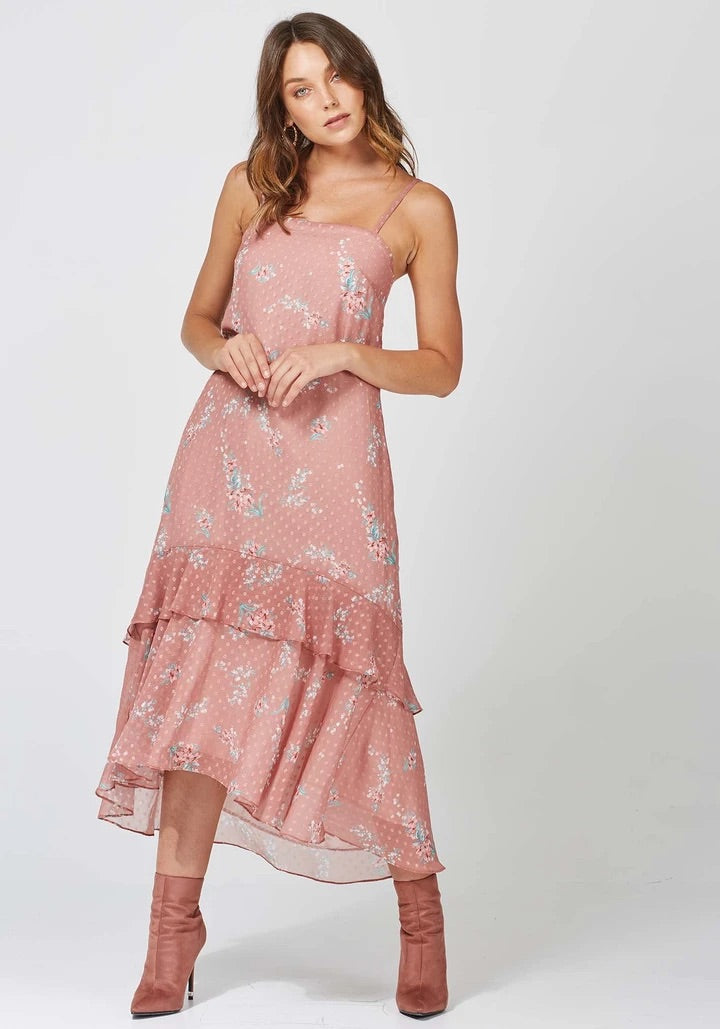 Hemisphere Floral Freya Dress