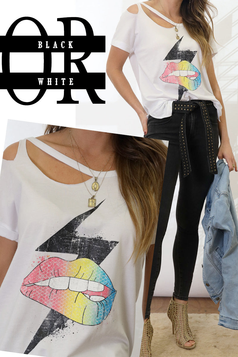 Rock Lips Tee